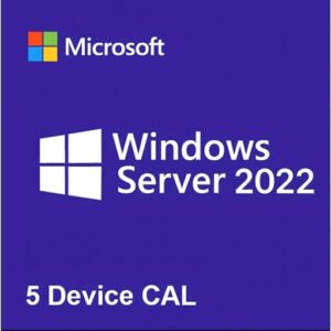 Windows Server Cal 2022 Br - 5 Clientes Device Cal Oem Software